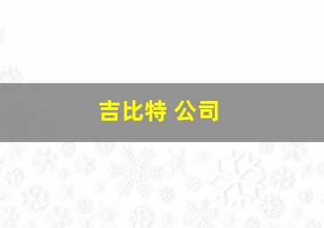 吉比特 公司